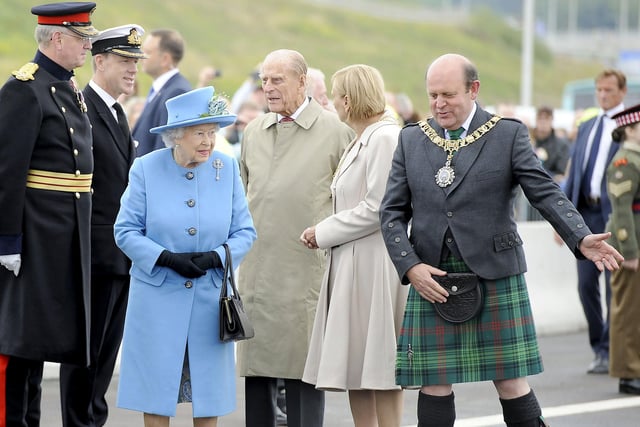 The official opening of Queensferry Crossing by HM The Queen and Prince Philip, Duke of Edinburgh.