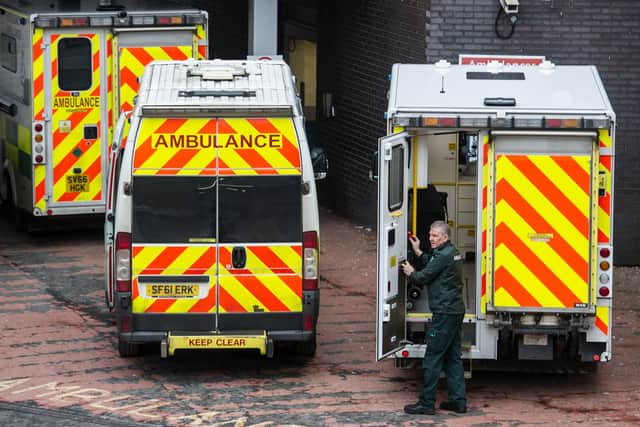 Accident and emergency waiting times are at their worst level since early January. Picture: John Devlin