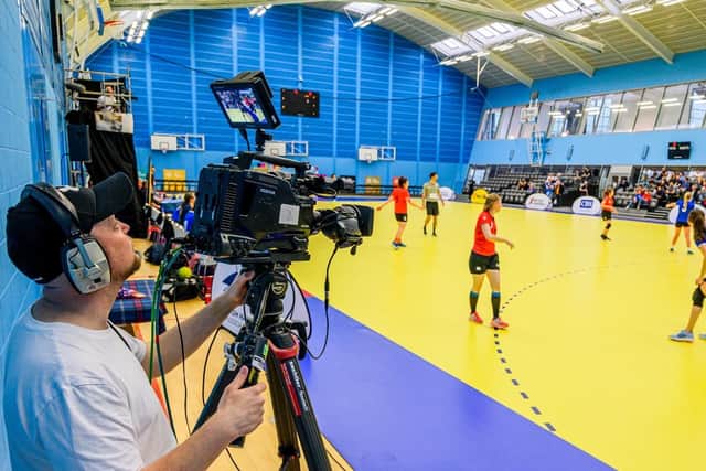 The new British Handball Super Cup at Oriam will return again for the next two years.  Picture: Alan Peebles