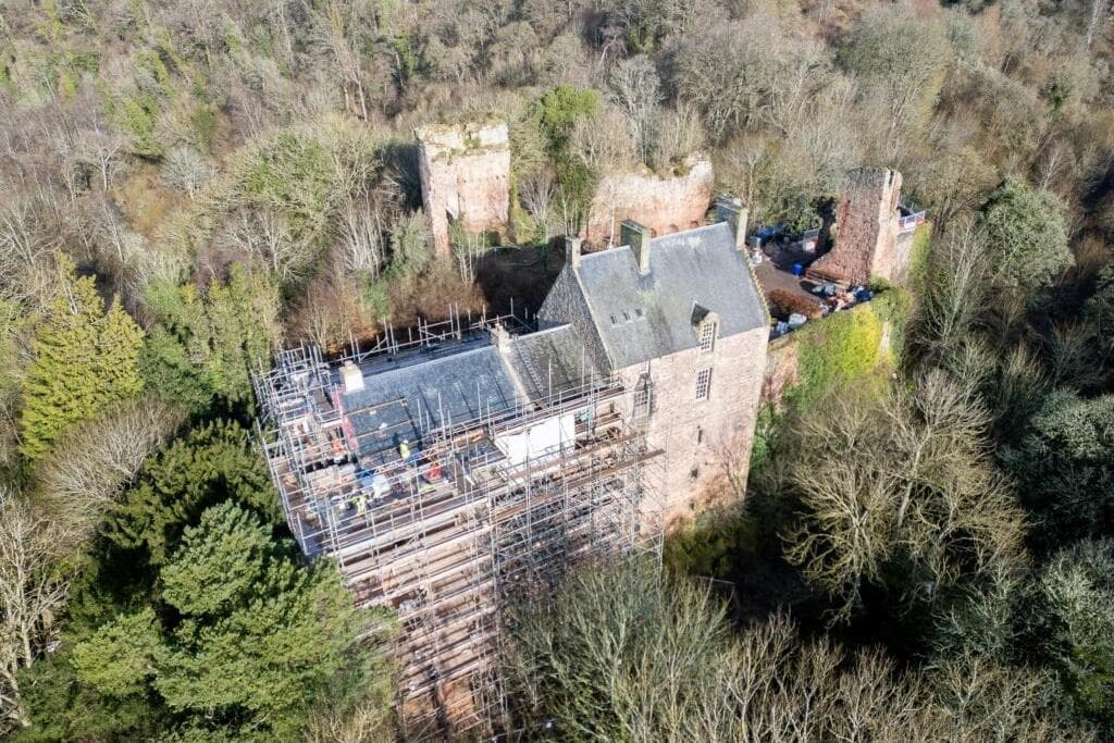 Repurposed Castle Castle restoration reaches important milestone