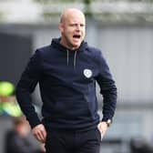 Hearts manager Steven Naismith was frustrated by the outcome against St Mirren. Pic: SNS