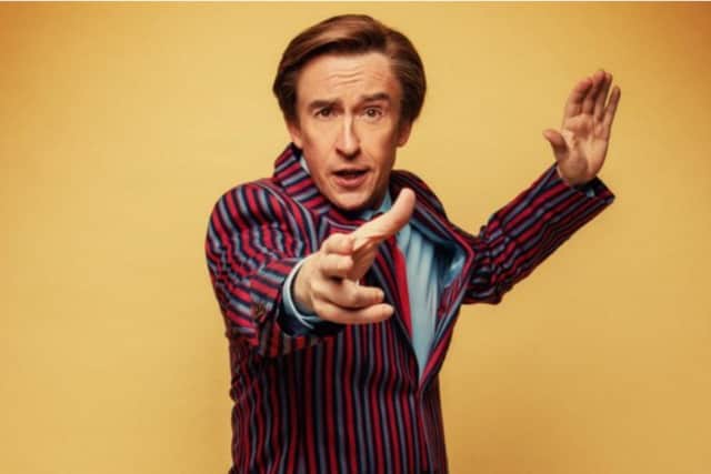 Alan Partridge will be playing three dates in Scotland next year.