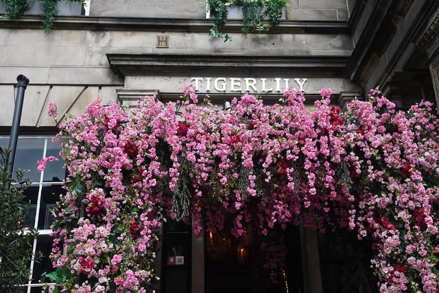 Upon arrival at Tigerlily, guests will be greeted by a burst of pink blooms welcoming them into the George Street venue.