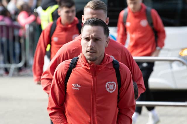 Hearts winger Barrie McKay is relishing the trip to Celtic Park.