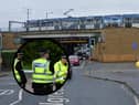Crash near rail line causes road closure and train delays in Edinburgh