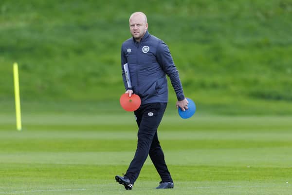 Hearts head coach Steven Naismith wants his team to start games at a higher tempo. Pic: SNS