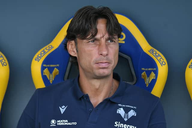 Gabriele Cioffi, Head Coach of Hellas Verona