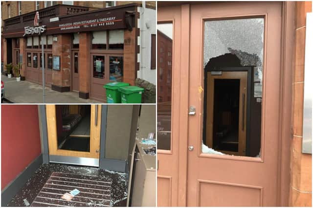 The restaurant was targeted in the early hours of Monday morning by thieves who smashed through two doors, stealing a laptop, the till, bottles of wine, and hundreds of pounds in cash.