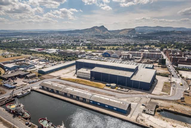 The new FirstStage Studios complex in Leith has attracted the Amazon series The Rig and Anansi Boys. Picture: Liam Anderstrem