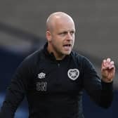 Hearts coach Steven Naismith is in charge of the club's B team.