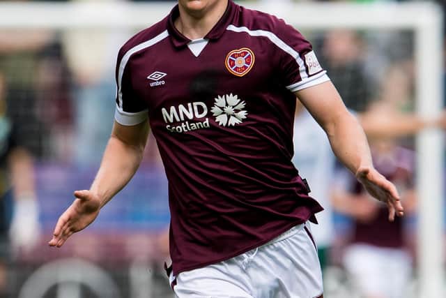 Alex Cochrane has played more often than not this season and is enjoying his football at Hearts