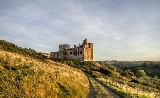 The stunning vista of Crichton Castle can be found in Midlothian, not too far a distance from Vogrie Country Park.