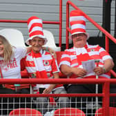 Bonnyrigg Rose fans have been dressed for the occasion and turning out in their numbers this season. Picture: Joe Gilhooley LRPS