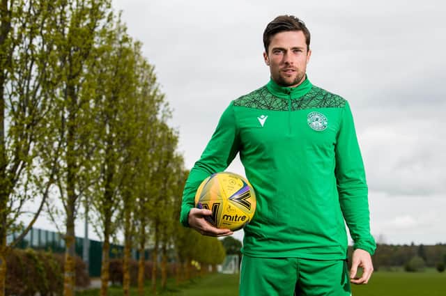 Lewis Stevenson is in his 18th season at Hibs and has agreed a new deal until the summer of 2023