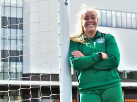 Lia Tweedie is already amongst the goals again for Hibs. Picture: HFC