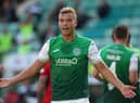 Hibs defender Ryan Porteous has received backing from his club in the wake of Ibrox sending-off. Photo by Craig Williamson / SNS Group
