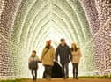 Edinburgh's Botanic Gardens will light up the night sky with festive light installations. (Photo by Phil Wilkinson)