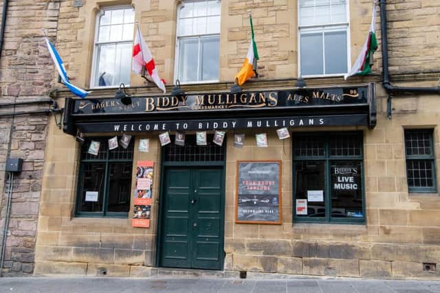 Aidan Kelly, 30, worked at the busy Biddy Mulligans pub in Edinburgh's Grassmarket.