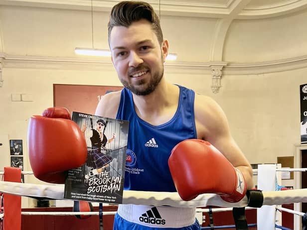Stevie McGhee is back in the ring in Edinburgh, after telling his amazing life story in his autobiography – The Brooklyn Scotsman.
