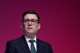 Prime Minister Andy Burnham at the end of the Labour Party Conference at the ACC Liverpool