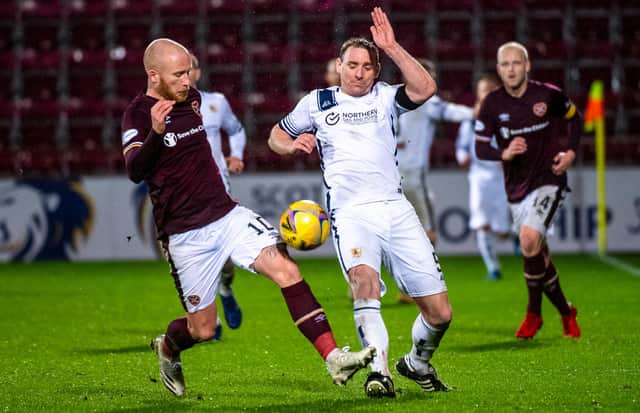 Hearts face Alloa in the Betfred Cup only days after meeting in the league. Picture: SNS