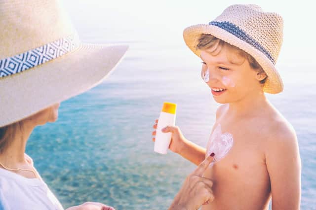 Choosing the right sunscreen for your kids can also benefit marine life