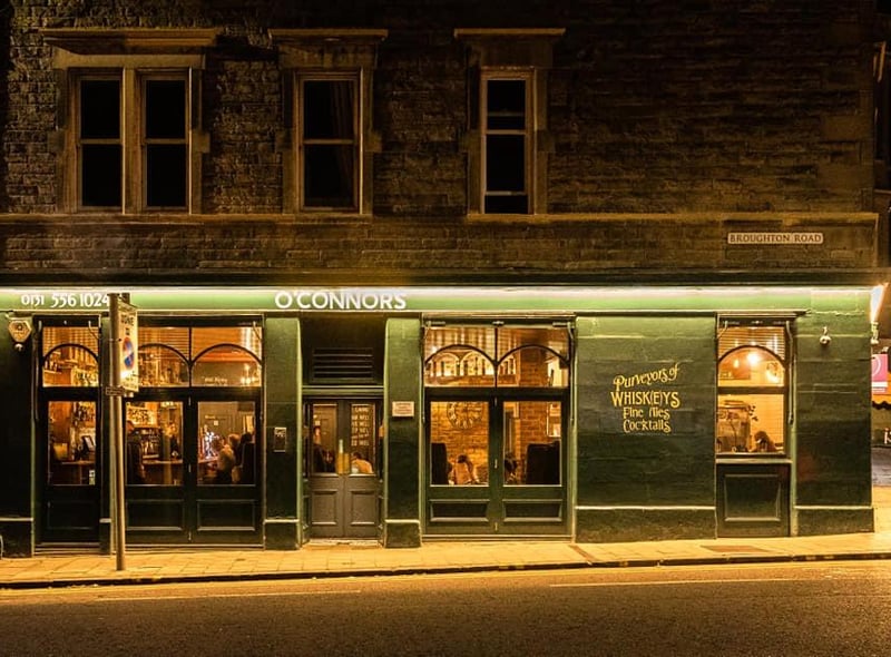 Where: 2-4 Broughton Rd, Edinburgh EH7 4EB. O'Connor's is known impressive range of whiskies from Scotland and Ireland. This St Patrick's Day they'll have live music from 5-9pm and a menu that includes Irish stew and chicken fillet rolls. Tables can be booked now via their website.