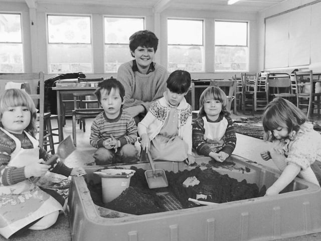 Selkirk nursery, January 1987.