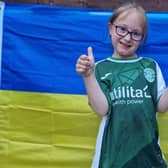 Little Hibby Orla Ferguson from Bonnyrigg has raised more than £700 for the Dnipro Kids charity.