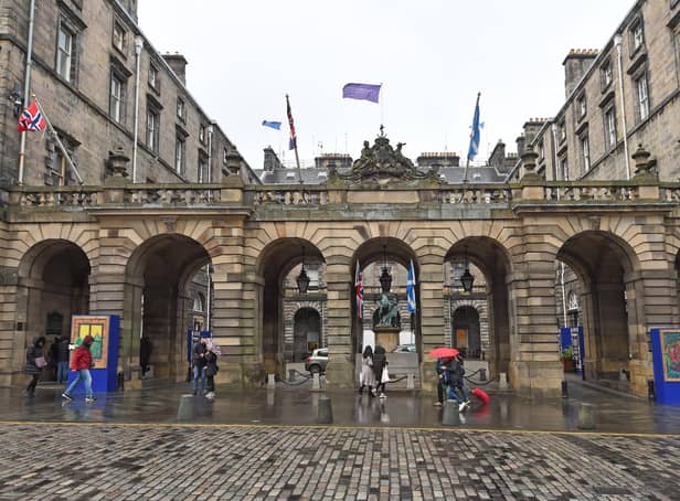 The council is due to meet in person next Thursday at Edinburgh City Chambers.  Picture: Neil Hanna.