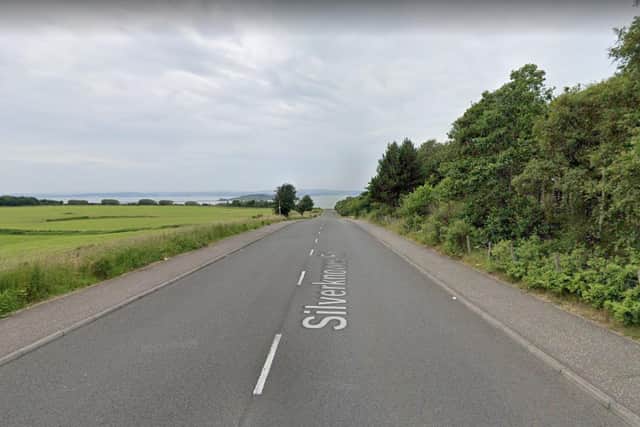 Silverknowes Road where the collision happened picture: Google maps