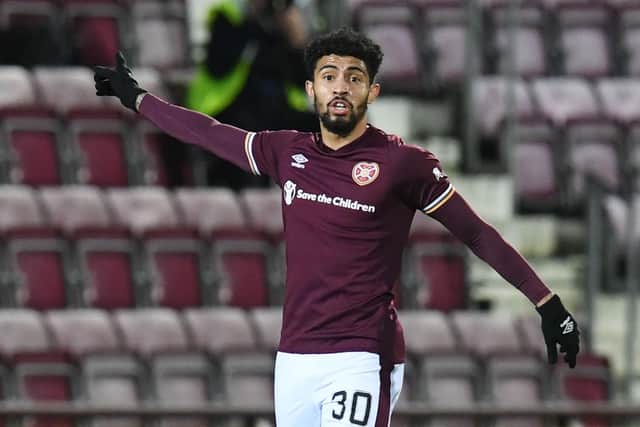 Josh Ginnelly has signed a two-year deal with Hearts. (Photo by Ross MacDonald / SNS Group)