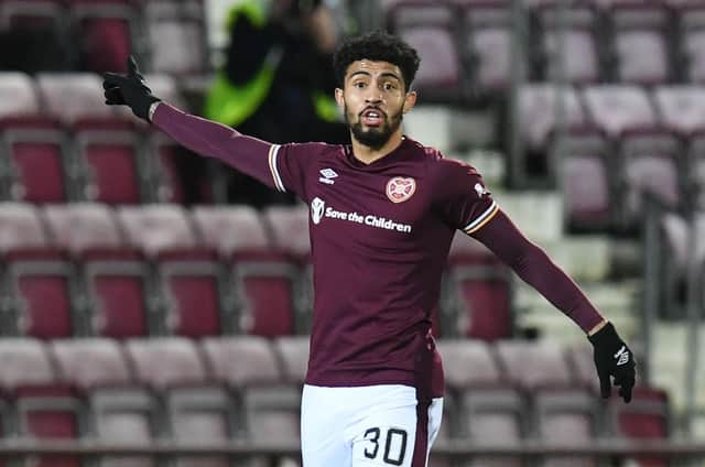 Josh Ginnelly has signed a two-year deal with Hearts. (Photo by Ross MacDonald / SNS Group)