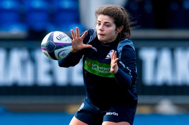 Lisa Thomson has stressed the importance of Scotland making a fast start against Italy. Picture: Ross MacDonald/SNS