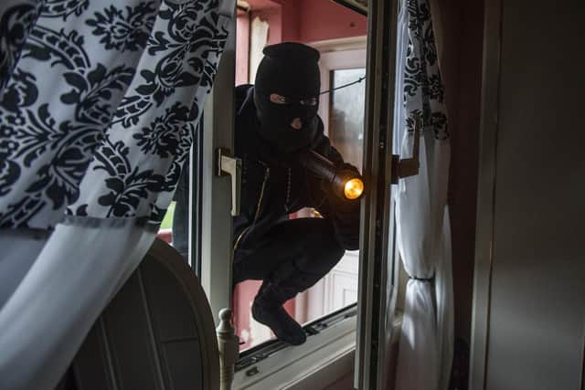 Brazen thieves entered a property in Armadale during daylight hours