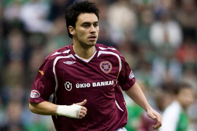 Mauricio Pinilla has opened up on the mental health issues he lived through during his time at Hearts. Picture: SNS