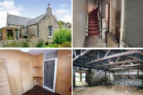 Take a look the top nine Scottish homes with renovation potential.
