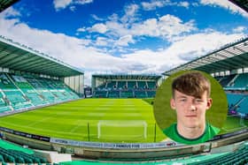 Josh O'Connor has signed his first professional deal with Hibs