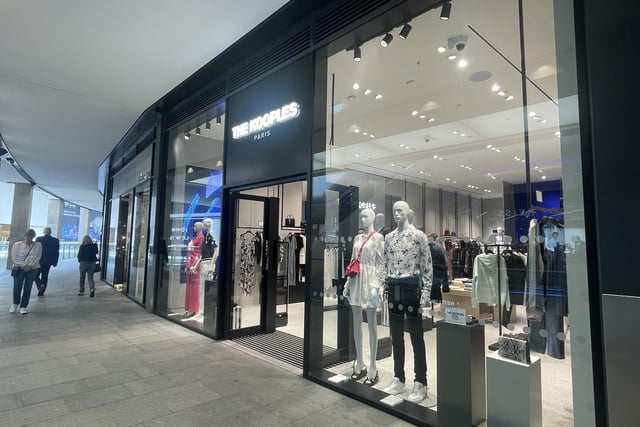The Kooples is a French fashion brand offering luxury collections. It is located on the third floor of the St James Quarter