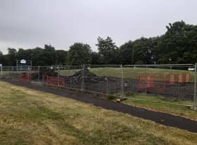 The play park first built in 1992 has now been removed to make way for the exciting new development.