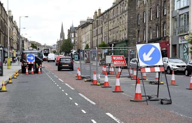 Roadworks are due to start this week in Edinburgh