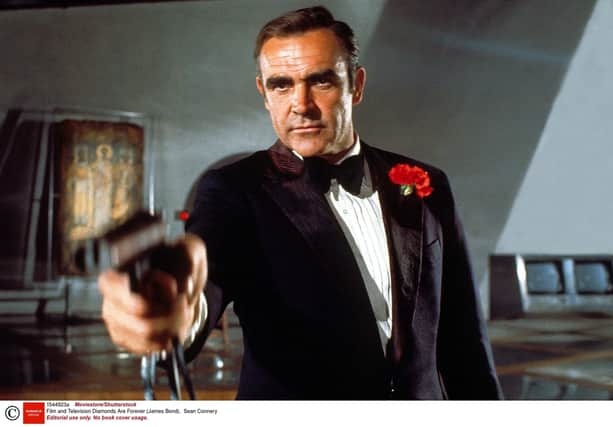 Sean Connery in Diamonds are Forever from 1971. Picture: Moviestore/Shutterstock.
