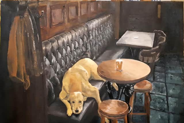 A pooch, a pint and a pub - what more could anyone want?
