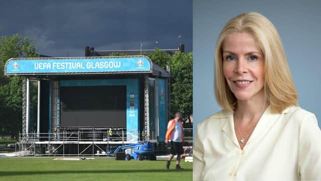 Linda Bauld, professor of Public Health from Edinburgh University said that Glasgow's fan zone for the Euros 2020 is “definitely not without risks.”