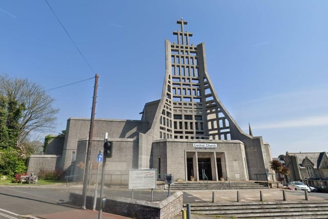 Devon is well known for its picturesque villages, however, the Central Church in Torquay does not live up to these expectations. The concrete building has been criticised for being "an eyesore" and "outlandish".