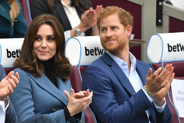 The Duchess of Cambridge has taken over the Duke of Sussex’s former roles as patron of the Rugby Football Union (RFU) and the Rugby Football League (RFL).