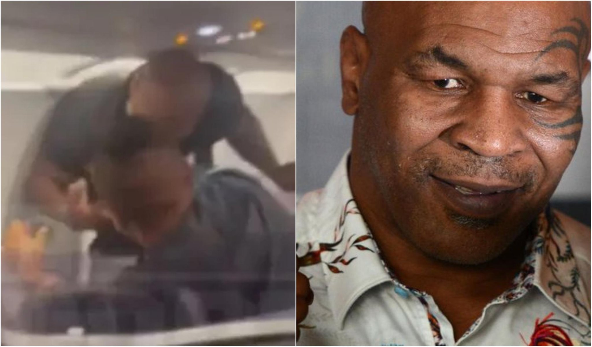 MIKE TYSON REPEATEDLY PUNCHES MAN ON PLANE – SEE THE VIDEO
