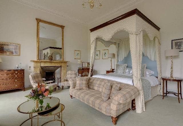 Luxury bedrooms Gilmerton House