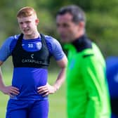 Jack Brydon has participated in a number of training sessions with the Hibs first team