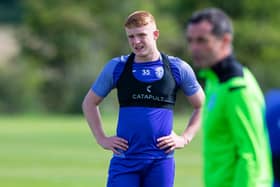Jack Brydon has participated in a number of training sessions with the Hibs first team